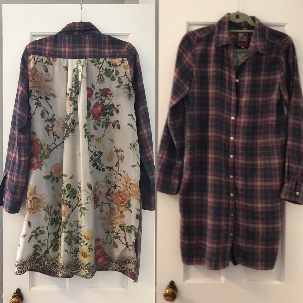 Super cute Johnny Was workshop tunic length shirt